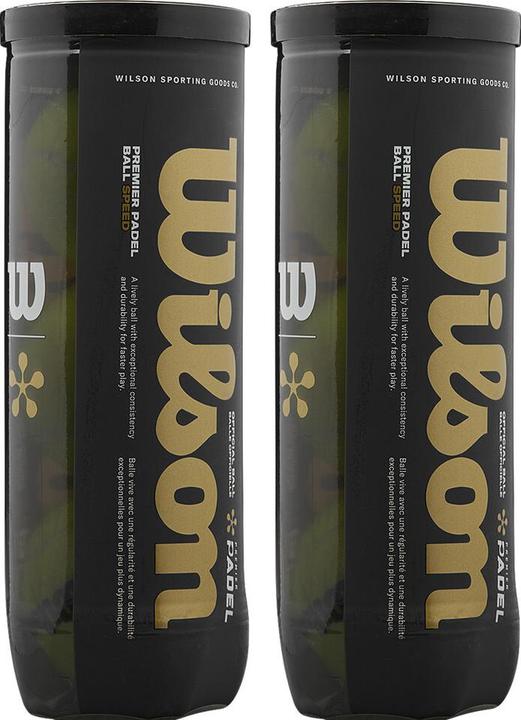 Wilson be de 3 padel bälle premier speed can bi