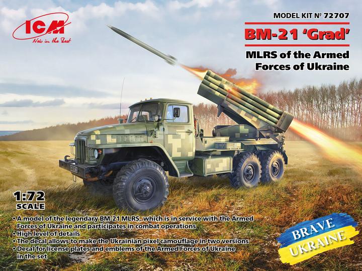 Immagine prodotto ICM BM-21 Grado, MLRS delle Forze Armate dell'Ucraina