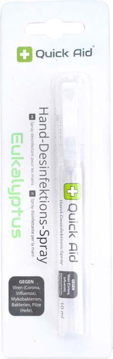 Quick Aid Händedesinfektionsspray 10 ml mit Eukalyptus (10 ml)