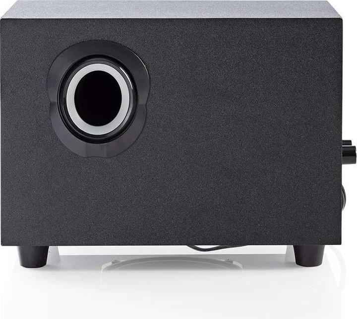 Immagine prodotto Nedis Altoparlante per PC - Alimentazione tramite USB - Subwoofer - Ingresso connessioni: 1x 3,5 mm - 2.1 (1 pz., 16 W)