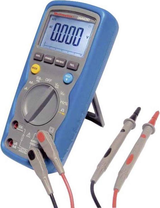 Image du produit Multimetrix Multimètre à main DMM 210 (CAT III 1000V, CAT IV 600V)