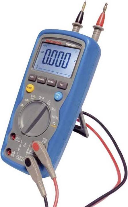 Image du produit Multimetrix Multimètre à main DMM 210 (CAT III 1000V, CAT IV 600V)