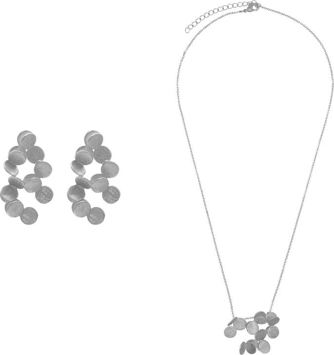 Image du produit Heideman Tilia und Nessa silberfarben poliert (100% acier inoxydable)