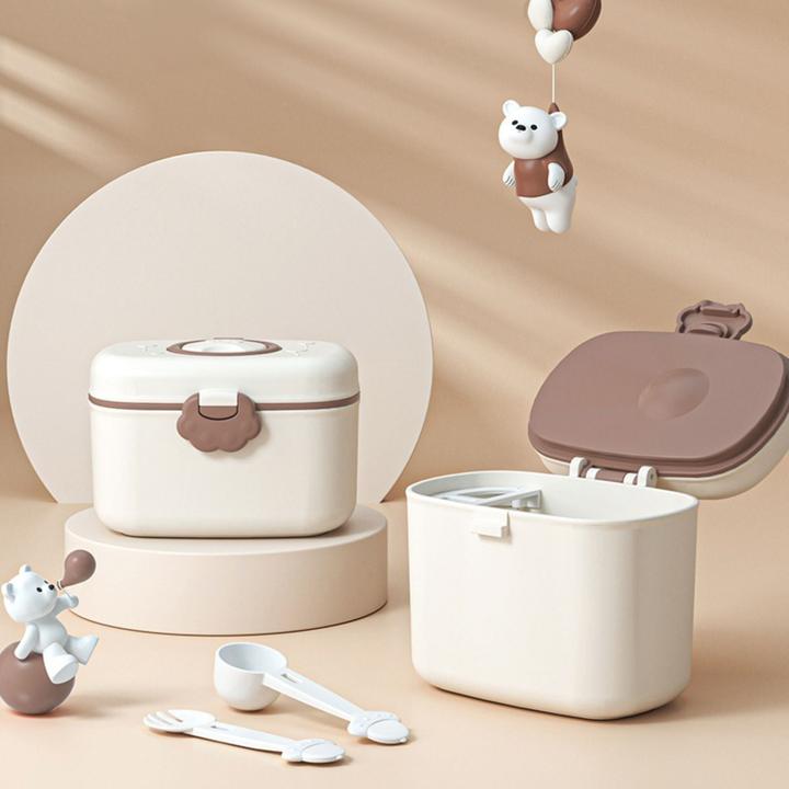 Produktbild Hermex Baby-Milchpulverbox Milchpulverspender Aufbewahrungsbox Lebensmittelbox Behälter