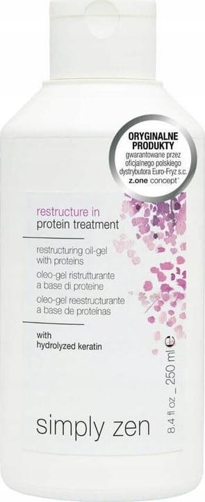 Immagine prodotto Simply Zen Trattamento all'olio per capelli Restructure In per la ricostruzione - 250 Ml (250 ml)