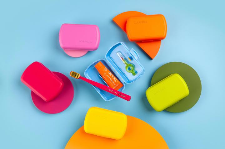 Image du produit Curaprox Kit de voyage orange (Souple, 1 x)