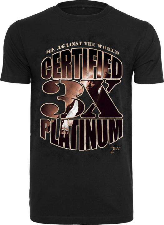 Produktbild MT Tupac Me Against the World Platinium Tee (L)