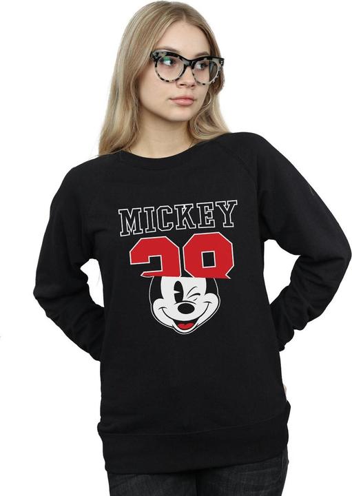 Actual product image Disney Womens/Ladies Mickey Mouse Split 28 Sweatshirt (M)