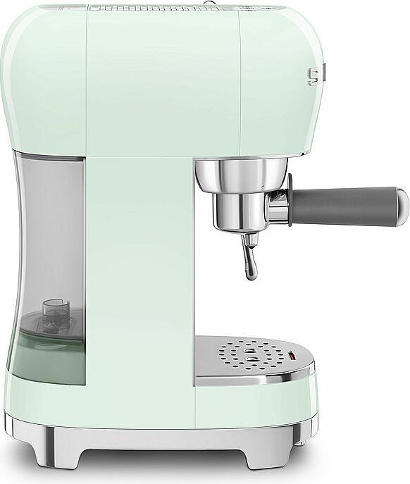 Actual product image Smeg ECF02PGEU Portafilter espresso/coffee machine Pastel green (EU plug)