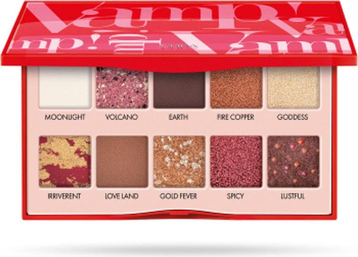 Actual product image Pupa Milano Vamp! Palette Red (Irriverent Red)