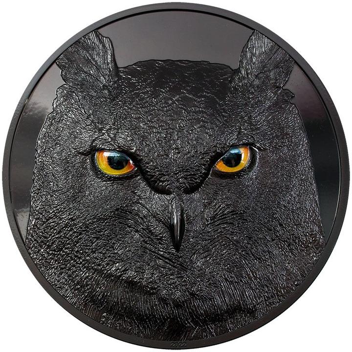CIT Coin Invest Silber Hunters by Night - Uhu 1000 g (999.90, 2022)