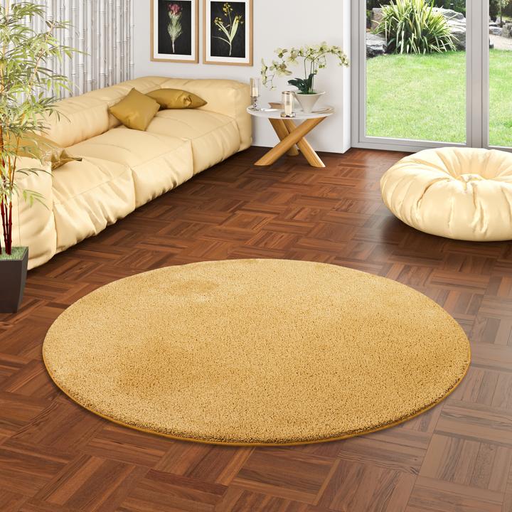 Produktbild Snapstyle Hochflor Shaggy Teppich Palace (Ø 160 cm)