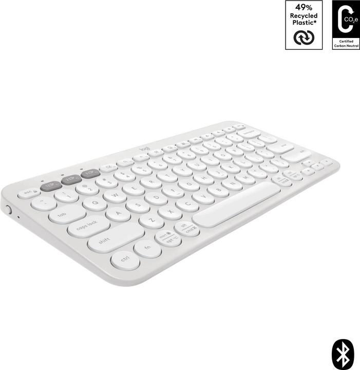 Actual product image Logitech Pebble Keys 2 K380S (Eng. Int., Wireless)