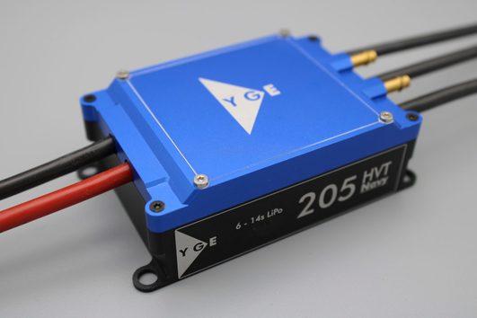 Produktbild YGE Drehzahlregler 205 HVT Navy