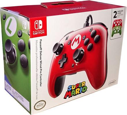 Actual product image PDP Faceoff Deluxe + Audio Mario (Switch)