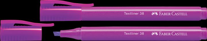 Immagine prodotto Faber-Castell Evidenziatore 38 Forma della penna (Viola, 5 mm, 1 x)