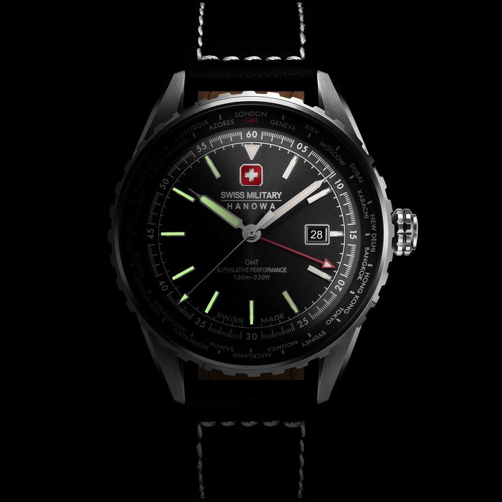 Actual product image Swiss Military Hanowa SMWGB0003201 Afterburn GMT (44 mm)