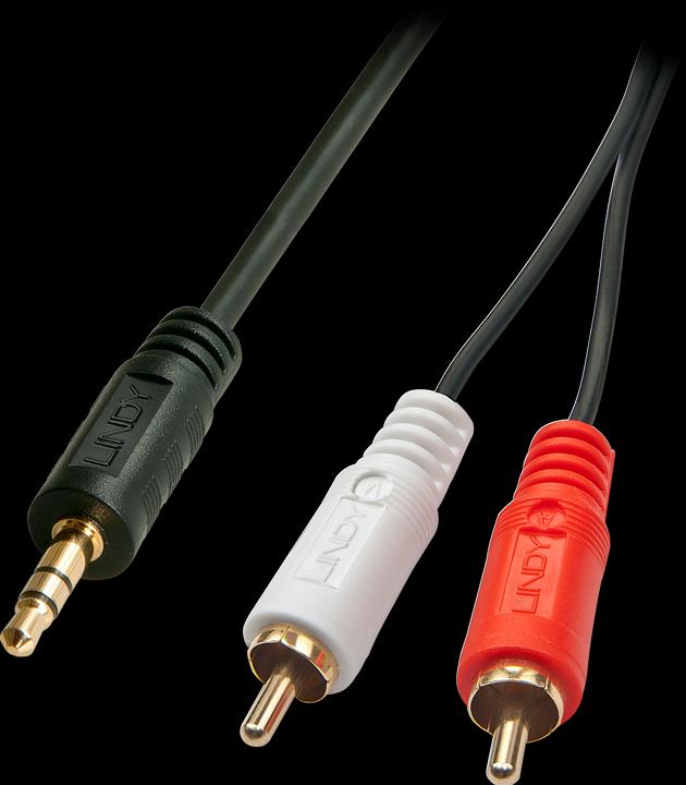 Actual product image Lindy Jack - cinch jack (1 m, 3.5mm jack (AUX), Cinch)