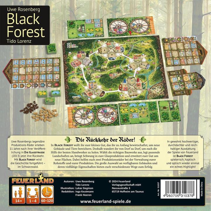 Produktbild Feuerland Black Forest (deutsch) (Deutsch)