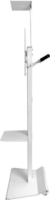 Actual product image Multibrackets M Tilt & Roll Floor Stand White (Device-specific, 55", 40 kg)