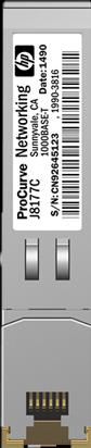 Produktbild HPE X120 1g Sfp Rj45 T