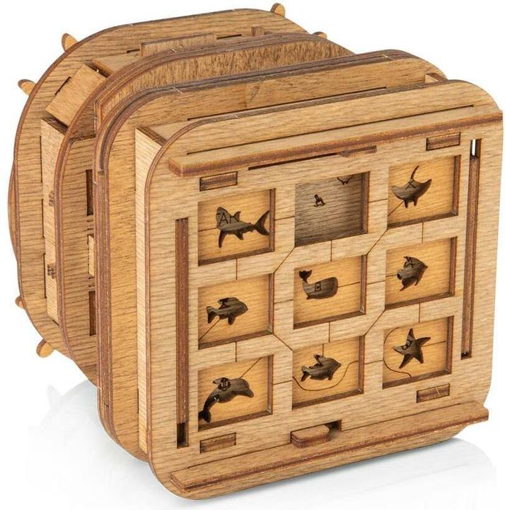 Actual product image iDventure Cluebox Megabox - Davy Jones' Locker - puzzle box (Danish)