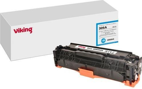 Actual product image Viking Toner cartridge Compatible HP 305A CE411A Cyan (C)