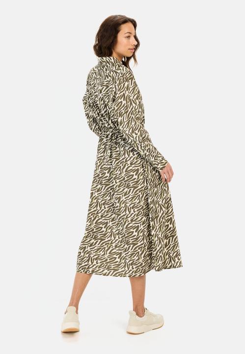 Produktbild Camel Active Langes Hemdblusenkleid mit Allover-Print (XL)