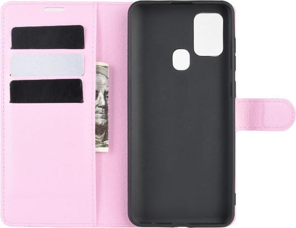 Produktbild MU Classic Litchi Leder Bookcover Series (Samsung Galaxy A21s)