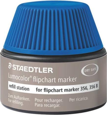 Image du produit Staedtler Lumocolor flipchart marker 488 56 Station de recharge pour marqueur 356 et 356 B, produit unique (Bleu, 1 x)