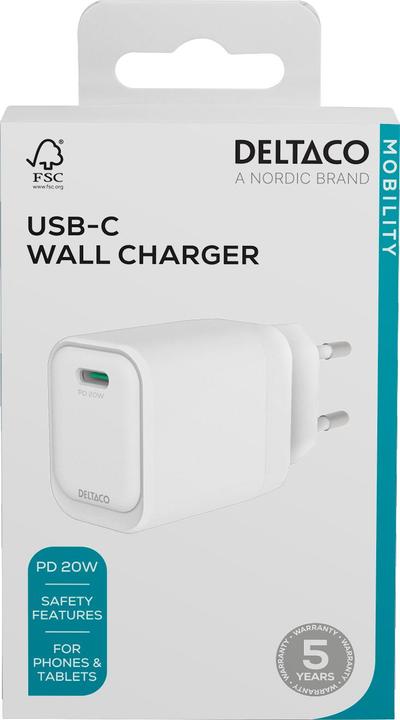 Image du produit Deltaco USBC-AC152 (USB-C, 1 Ports)