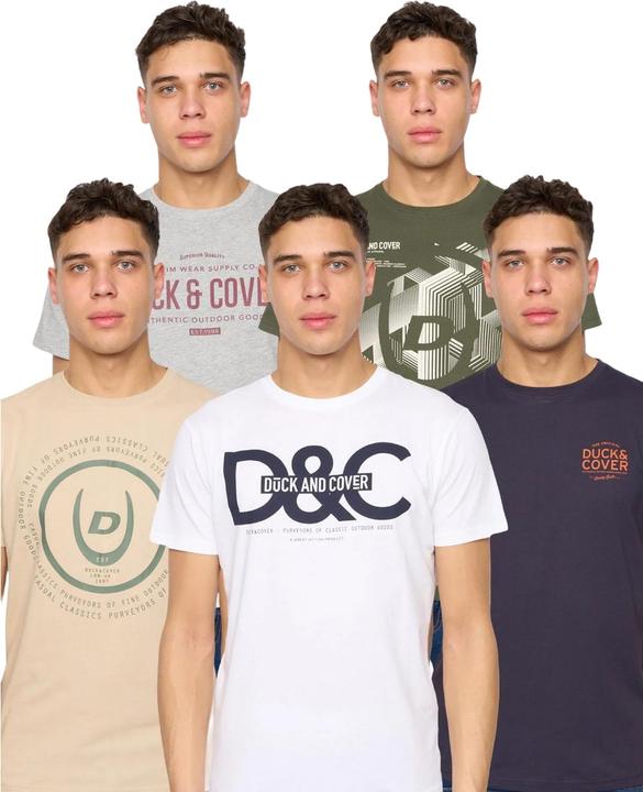 Produktbild Duck and Cover Cheymore TShirt (5erPack) (M)
