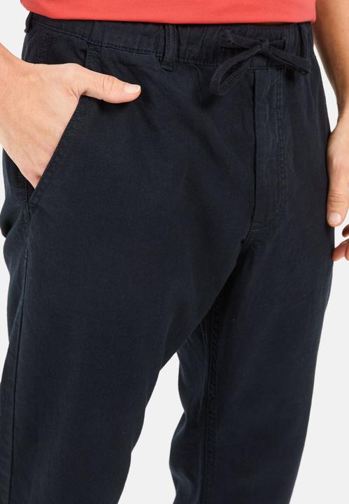 Produktbild Camel Active Chinohose mit Kordelzug aus einem Leinenmix (38)