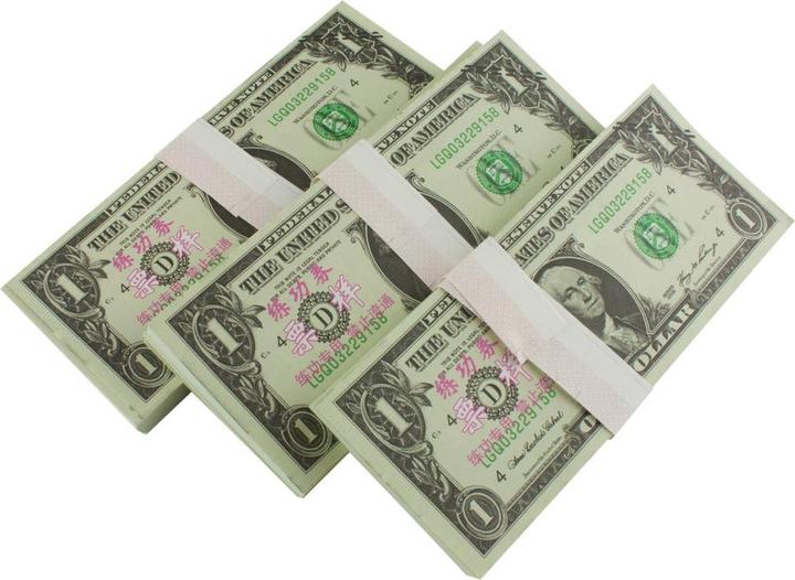 Produktbild JTI Falschgeld - 1 US-Dollar (100 Banknoten) (Geldscheinzähler)