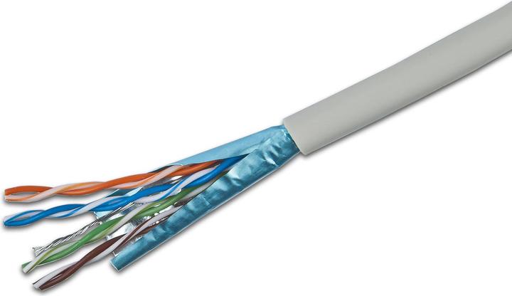 Image du produit Wirewin Câble de manoeuvre VKBOX Cat 6A, S/FTP, 305 m, noir (S/FTP, CAT6a, 3.05 m)