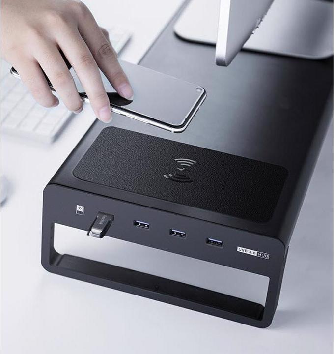 Produktbild FTM Notebook-Ständer Laptopstand & Wireless-Charger 17