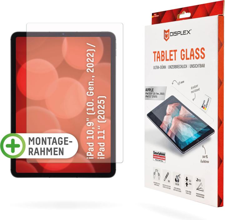 Displex Tablet Glass, Tablet Schutzglas (1 Pezzo/i, iPad 2022 (10a generazione))