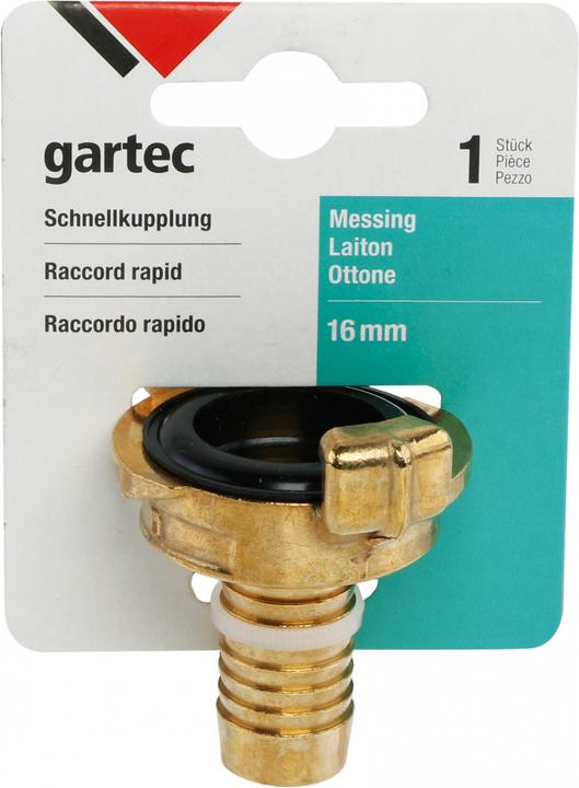 Image du produit Gartec Raccord rapide (Attelage, 16 mm)