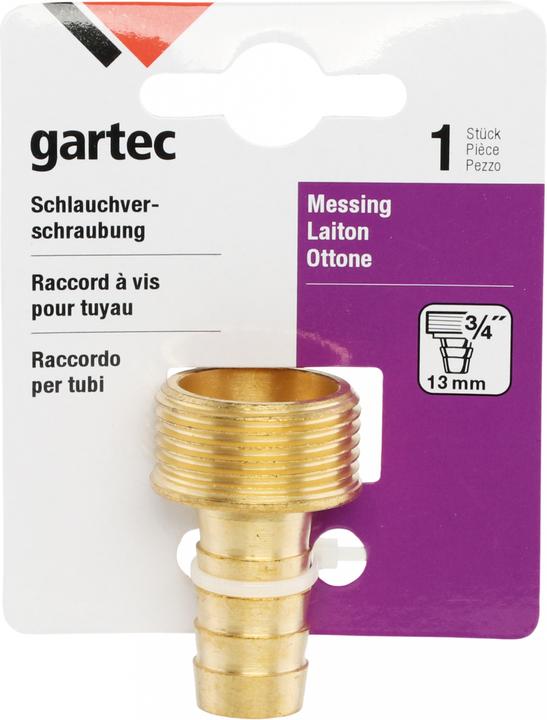 Produktbild Gartec Schlauchverschraubung (Schlauchverbinder, 13 mm)
