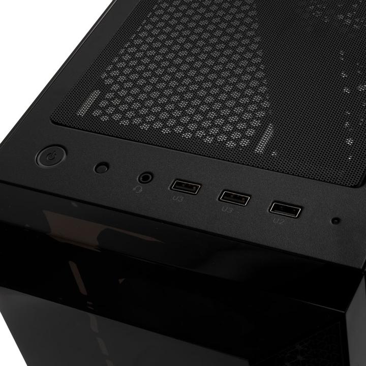 Actual product image Silverstone Fara B1 Pro Midi Tower, ARGB, Tempered Glass (ATX)