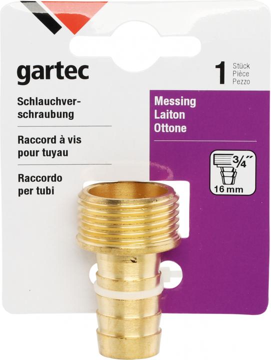 Produktbild Gartec Schlauchverschraubung (Schlauchverbinder, 16 mm)