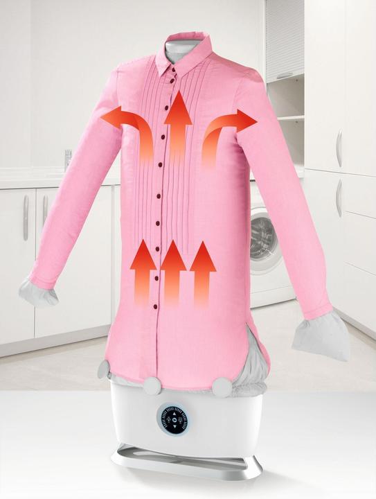 Actual product image CleanMaxx Shirt ironer with steam function (1800 W)