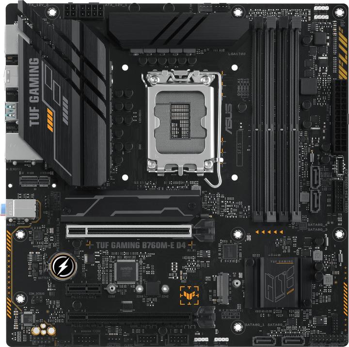 Actual product image ASUS TUF GAMING B760M-E D4 (LGA 1700, Intel B760, mATX)