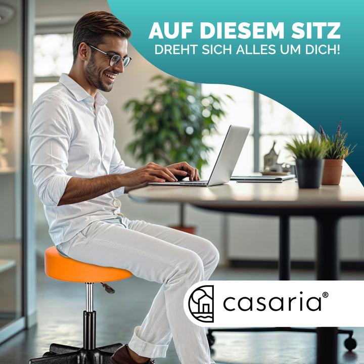 Image du produit Casaria Tabouret roulant