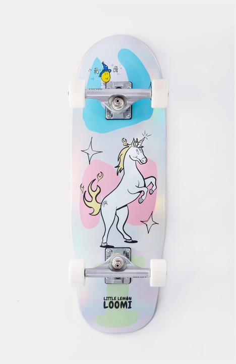 Actual product image Little Lemon Loomi Loomi Boards Corkgrip, Unicorn Delux (24.75")