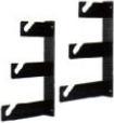 Actual product image Walimex 3-fold background hook, set of 2 (Recording box)