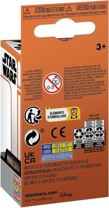 Actual product image Funko Star Wars: The Mandalorian POP! vinyl keyring 4 cm Grogu Display (12)