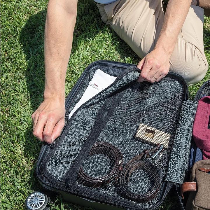 Actual product image Numada Luggage set 1. black 4 pieces (78 l, Hand luggage (up to 50 litres), M (50 - 90l), L (90 - 115l))