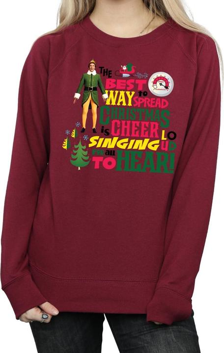 Immagine prodotto Elf Christmas Cheer Felpa Donna (M)