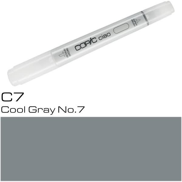 Image du produit Copic Ciao Type C - 7 (C-7 - Cool Gray No.7, 1 x)